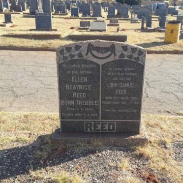 REED John Samuel 18?5-1954 &amp; Ellen Beatrice TREBBLE 18??-19??