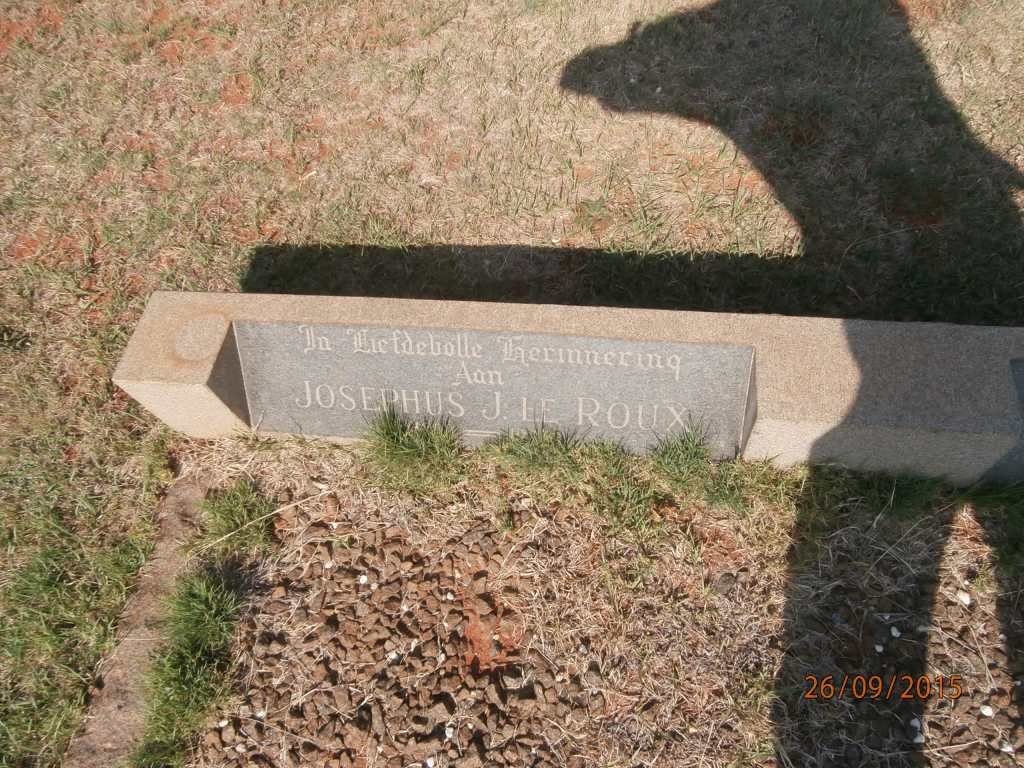 ROUX Josephus J., le