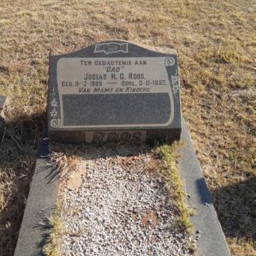 ROOS Josias H.O. 1889-1952