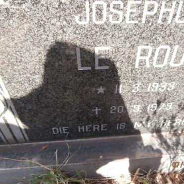 ROUX Josephus, le 1933-1979