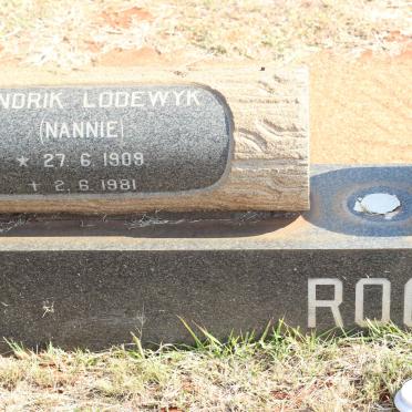 ROOS Hendrik Lodewyk 1909-1981 &amp; Cornelia Petronella 1913-1982