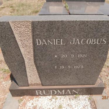 RUDMAN Daniel Jacobus 1921-1975