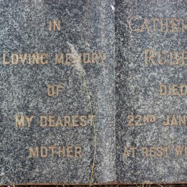 RUBEN Catherine -1962