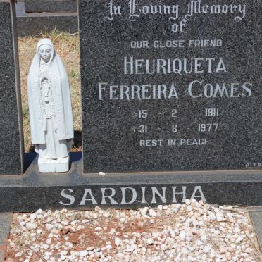SARDINHA Heuriqueta Ferreira Gomes 1911-1977