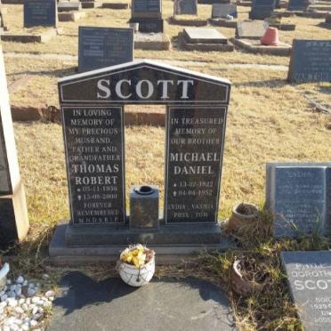 SCOTT Thomas Robert 1936-200? :: SCOTT Michael Daniel 1922-1952