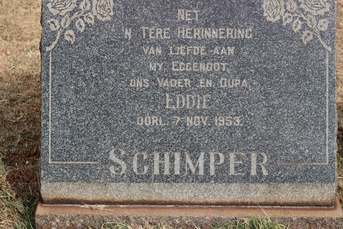 SCHIMPER Eddie -1953