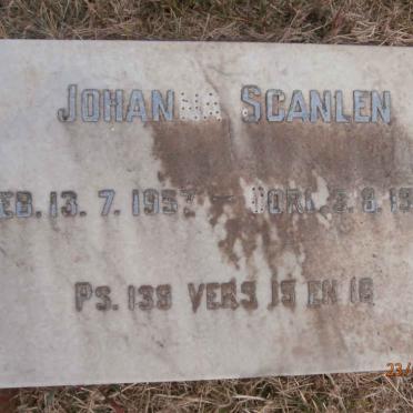 SCANLEN Johanna 1957-1957