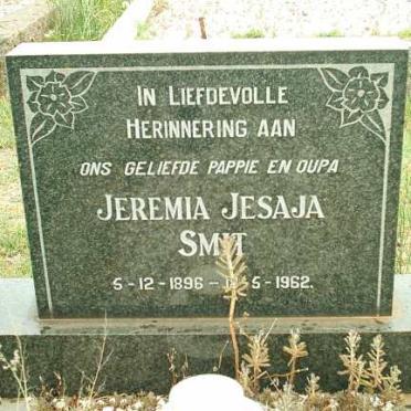 SMIT Jeremia Jesaja 1896-1962