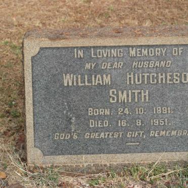 SMITH William Hutcheson 1891-1951
