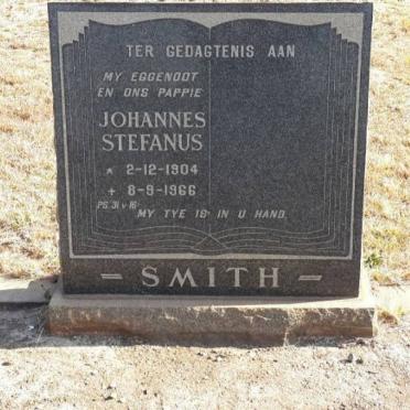 SMITH Johannes Stefanus 1904-1966