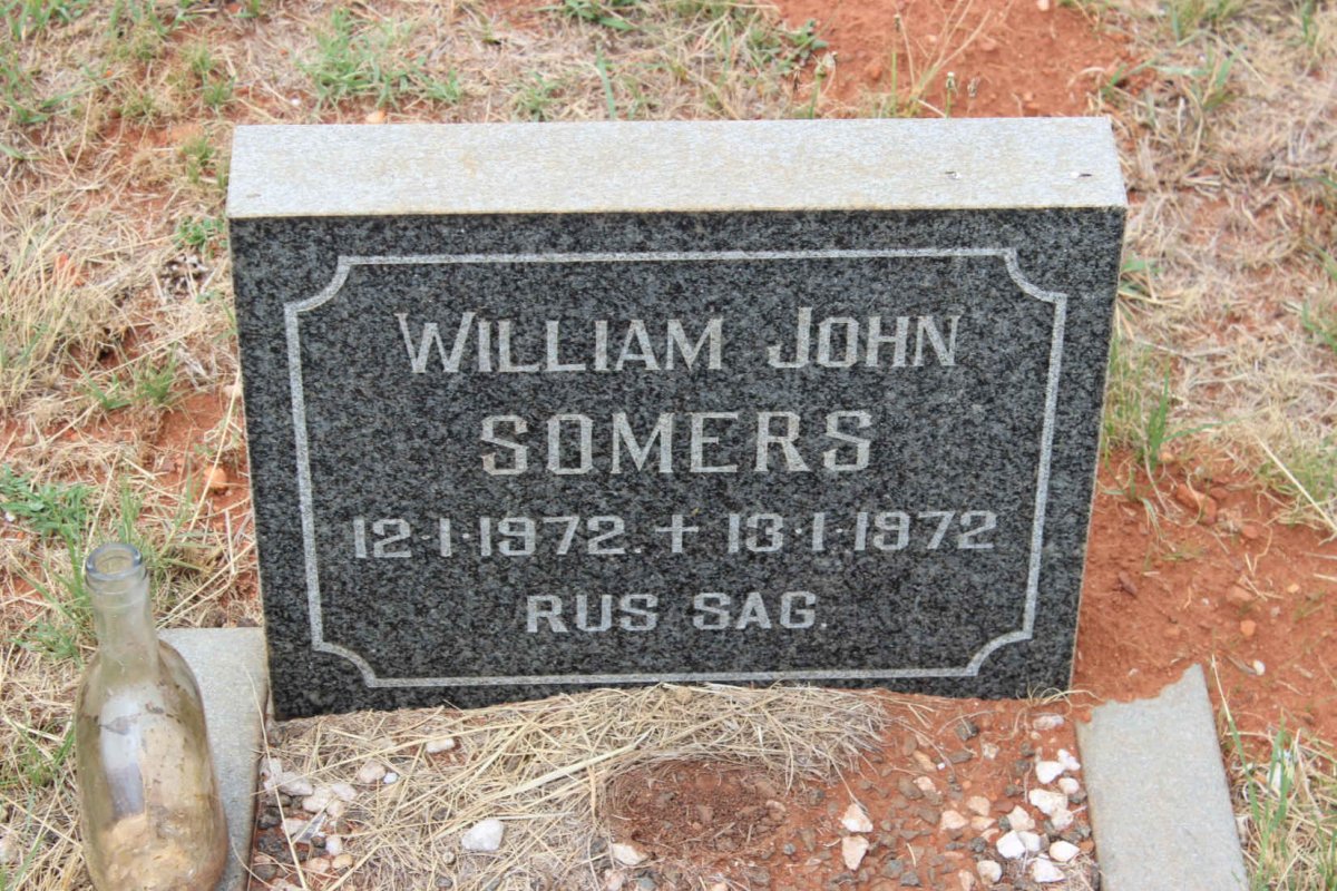 SOMERS William John 1972-1972