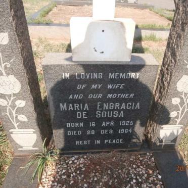 SOUSA Maria Engracia, de 1925-1964