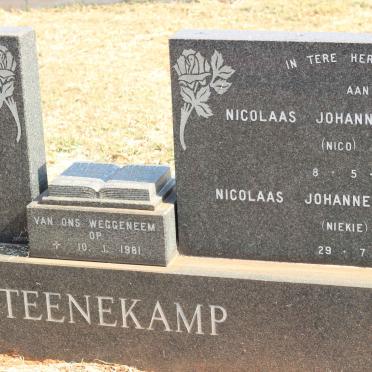 STEENEKAMP Nicolaas Johannes Salomon 1949-1981 :: STEENEKAMP Nicolaas Johannes Salomon 1973-1981