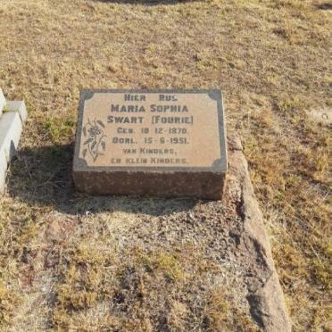 SWART Maria Sophia nee FOURIE 1870-1951