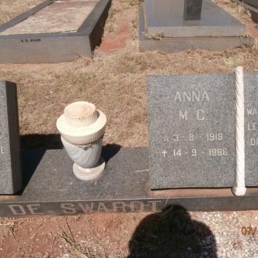 SWARDT Anna M.C., de 1918-1986