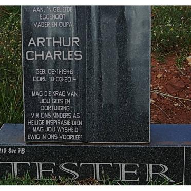 TESTER Arthur Charles 1946-2014