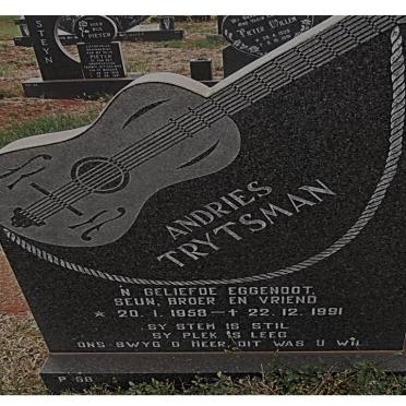 TRYTSMAN Andries 1958-1991