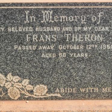 THERON Frans -1958