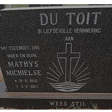 TOIT Mathys Michielse, du 1930-1987