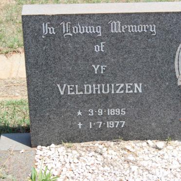 VELDHUIZEN Yf 1895-1977