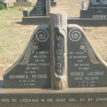 VICTOR Johannes Petrus 1917-1980 &amp; Renier Jacobus VILJOEN 1925-2002