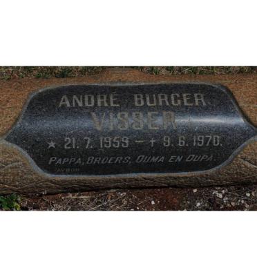 VISSER Andre Burger 1959-1970