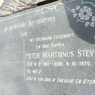 VILLIERS Pieter Marthinus Steyn, de 1917-1970