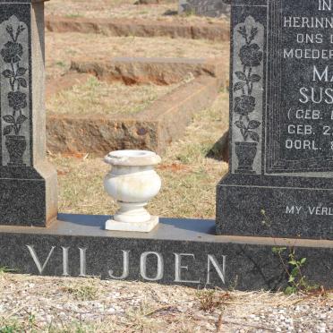VILJOEN Willem Wouter 1892-1961 &amp; Maria Susanna BOSHOFF 1891-1979