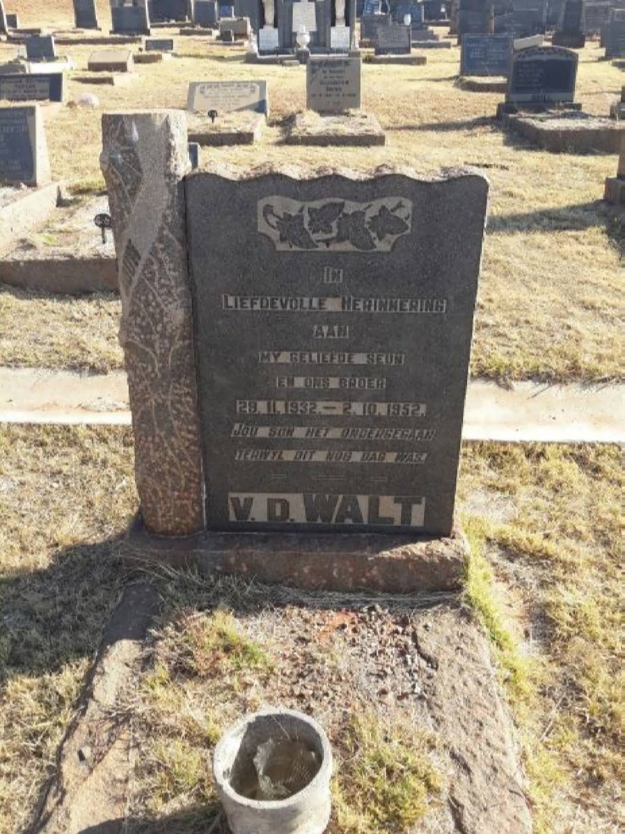 WALT ?, v.d. 1932-1952