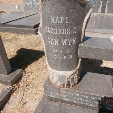 WYK Jacobus C., van 1951-1979