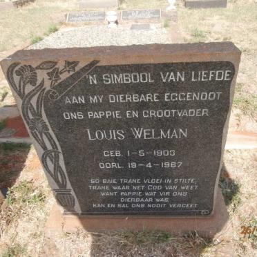 WELMAN Louis 1903-1967