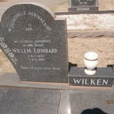 WILKEN Willem Lombard 1922-1980