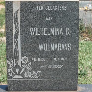WOLMARANS Wilhelmina C. 1901-1973