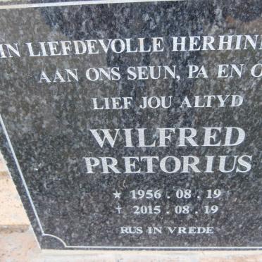 PRETORIUS Wilfred 1956-2015