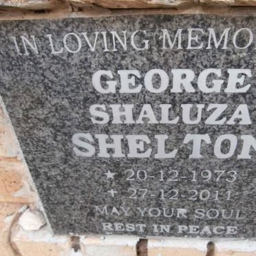 SHELTON George Shaluza 1973-2011