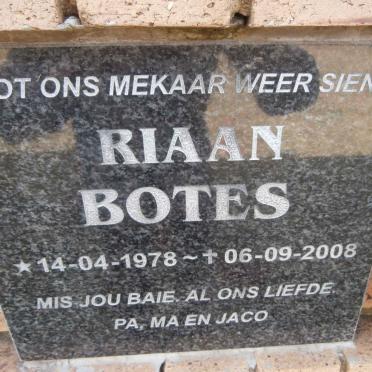 BOTES Riaan 1978-2008