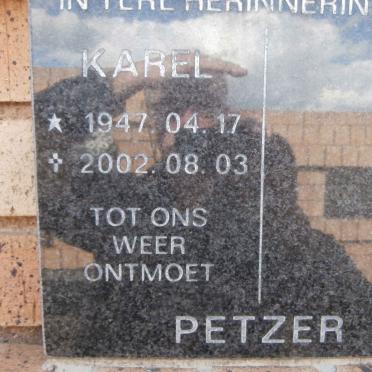 PETZER Karel 1947-2002