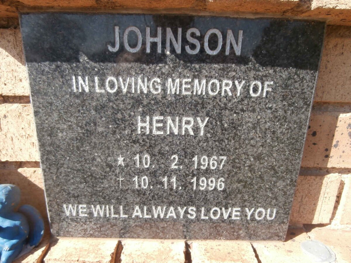 JOHNSON Henry 1967-1996