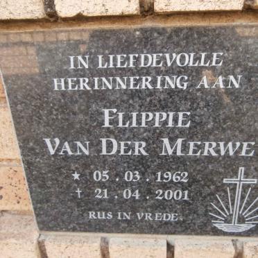 MERWE Flippie, van der 1962-2001