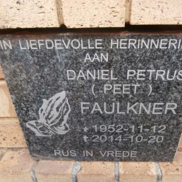 FAULKNER Daniel Petrus 1952-2014