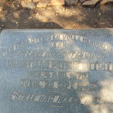 TOIT Christiaan Petrus, du 1870-1936