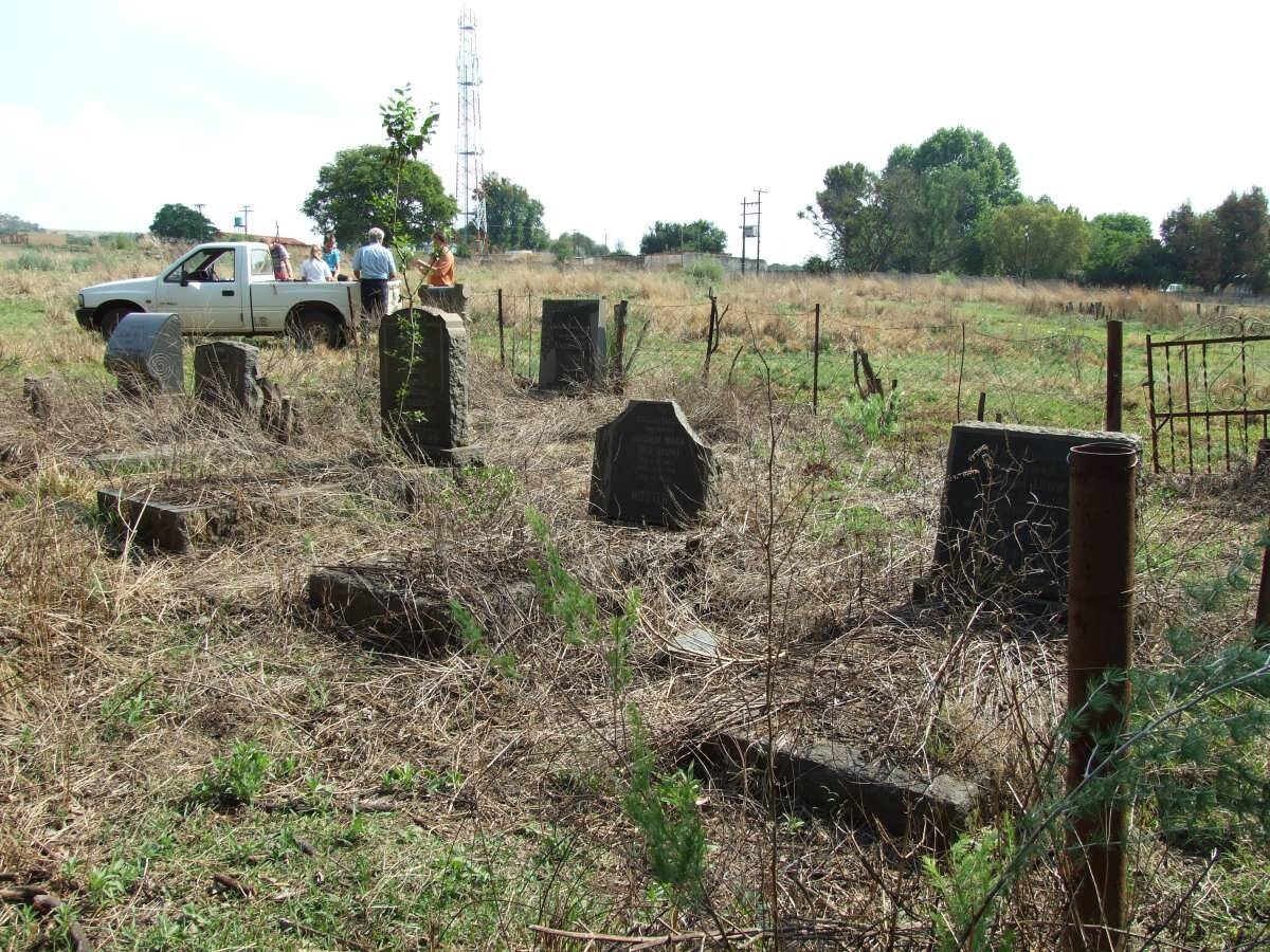 2. Overview inside the cemetery