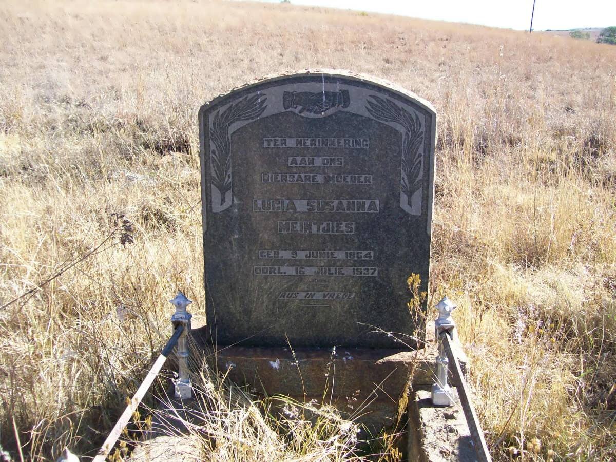 MEINTJIES Lucia Susanna 1864-1937
