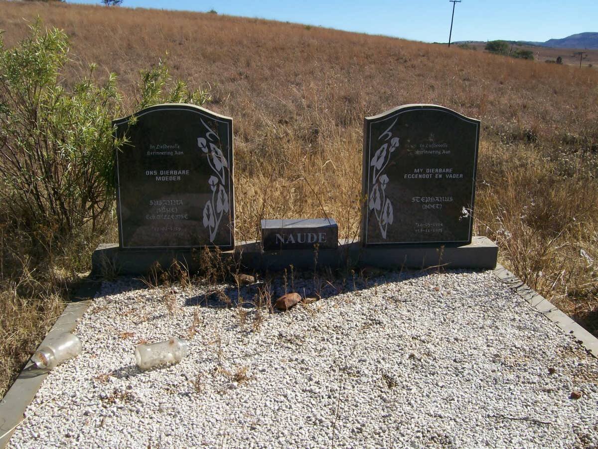 NAUDE Stephanus 1914-1995 &amp; Susanna WILLEMSE 1919-1999