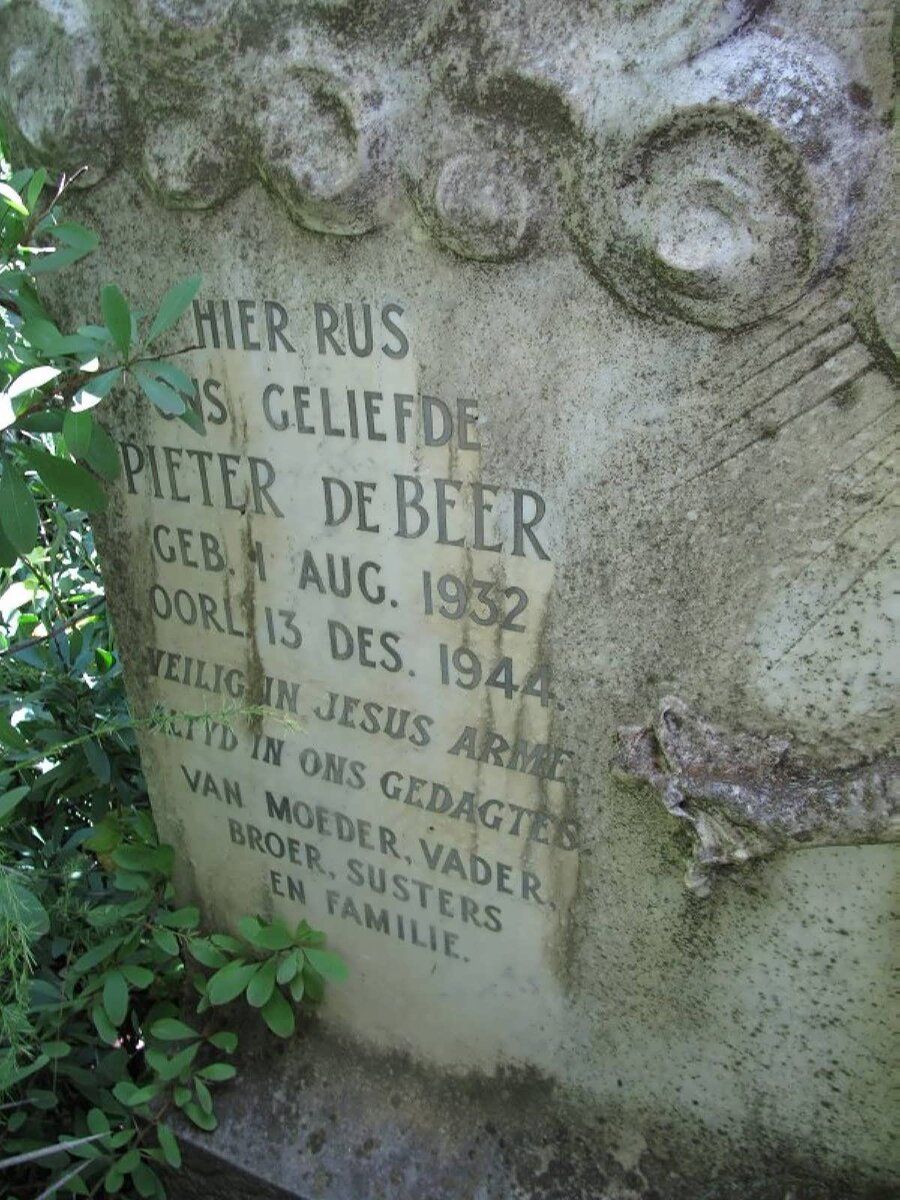 BEER Pieter, de 1932-1944