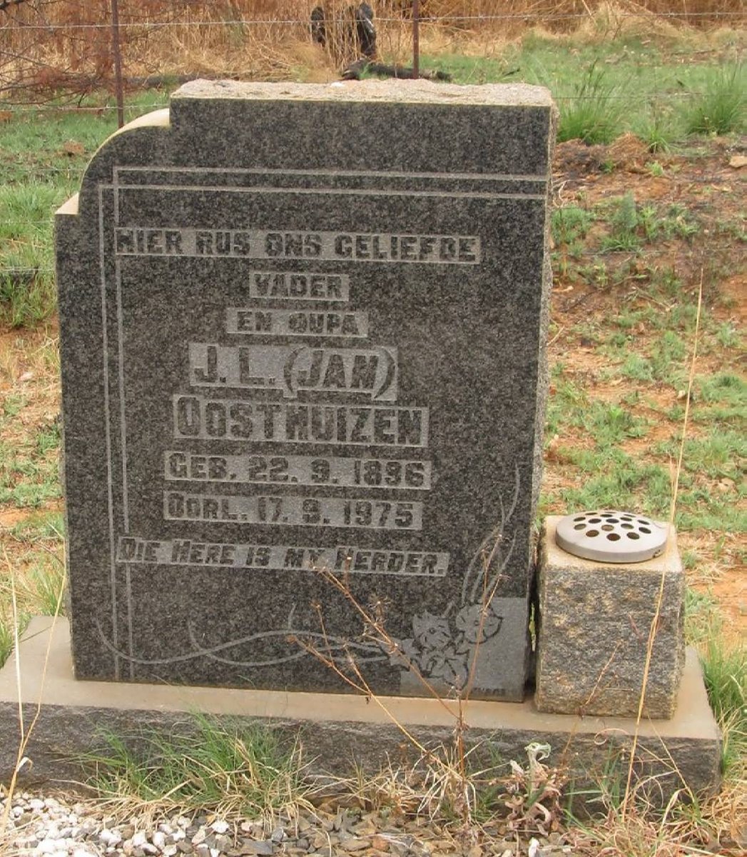 OOSTHUIZEN J.L. 1896-1975