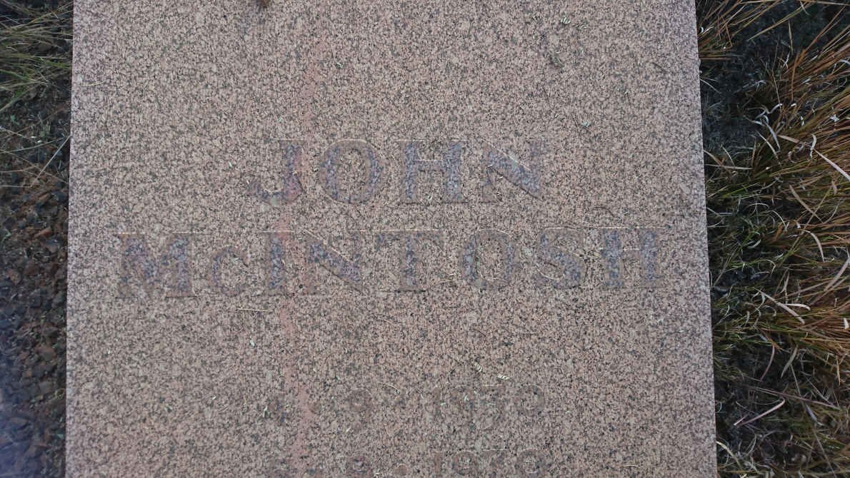 McINTOSH John 1930-1970