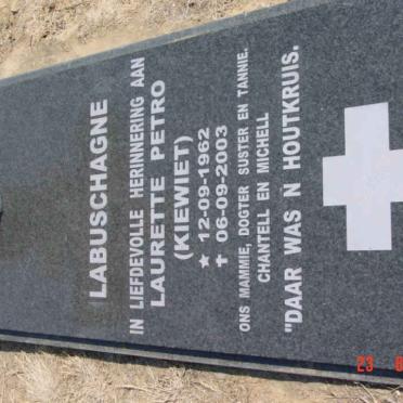 LABUSCHAGNE Laurette Petro 1962-2003