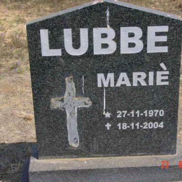 LUBBE Marié 1970-2004