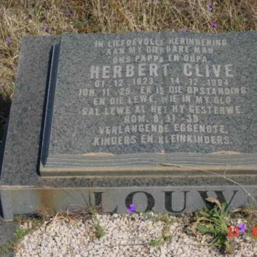 LOUW Herbert Clive 1923-1994